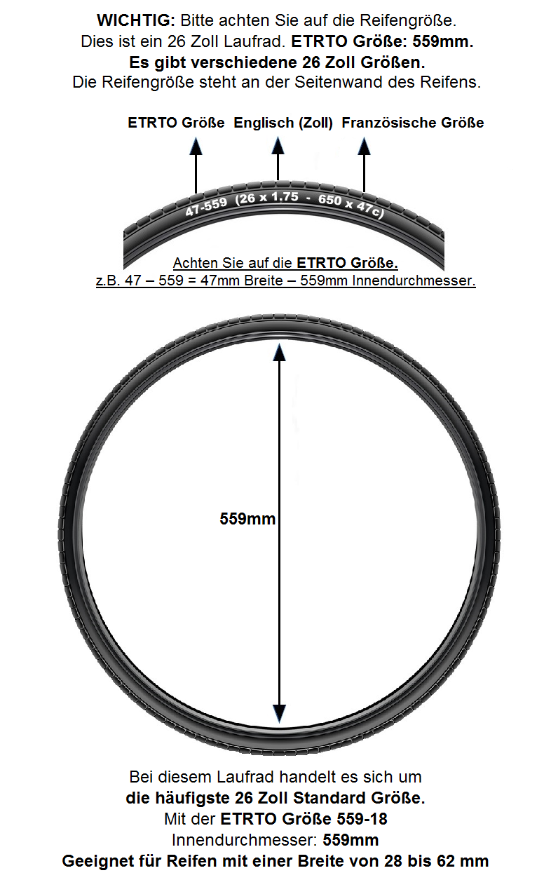 Chamber Rim 24 REDONDO 26 inch front wheel black hollow chamber rim with Shimano HB-T ...